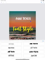 addtext, add texts to photos ipad images 2