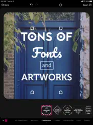 font candy photo & text editor ipad images 2