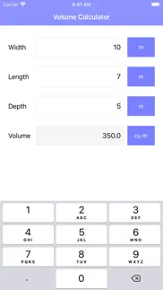 volume calculator pro iphone images 1