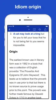 dictionary of idiom origins iphone images 3