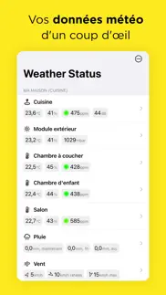 weather status pour netatmo iPhone Captures Décran 1