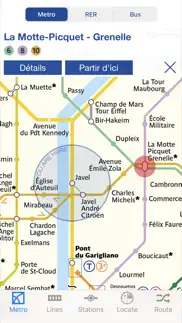 metro paris subway iphone capturas de pantalla 1