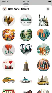 new york stickers iphone resimleri 1