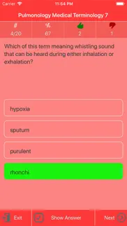 pulmonology medical terms quiz iphone images 3