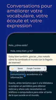 conversations en espagnol iPhone Captures Décran 3