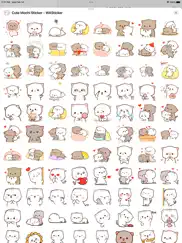 cute mochi sticker - wasticker ipad images 3