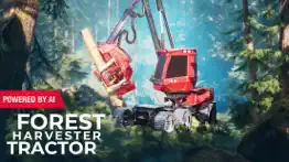 forest harvester tractor 3d iphone images 1