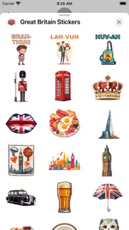 great britain stickers iphone resimleri 2