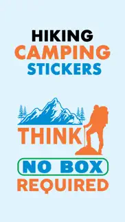 hiking camping stickers iphone images 1