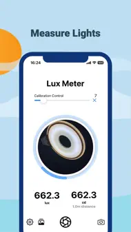 Lux Meter for professional iphone bilder 1