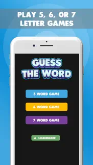 guess the word puzzle game iphone images 3