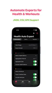 health auto export - json+csv айфон картинки 1