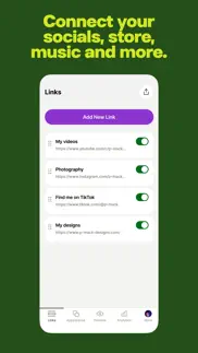 linktree: link in bio creator iphone images 2