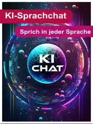 ki chat - chatbot deutsch ipad bildschirmfoto 1