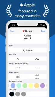 navidys dyslexia reading font iphone images 2