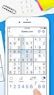 sudoku.com - zahlen-spiel iphone bildschirmfoto 2