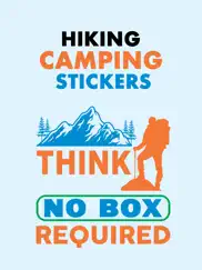 hiking camping stickers ipad images 1