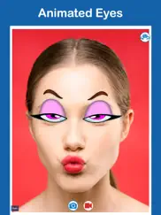crazy bug eyes changer booth : funny eye makeup ipad images 2