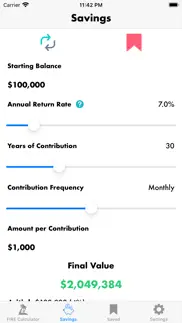 fire retirement calculator iphone images 3
