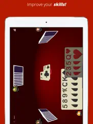 hearts classic card game iPad Captures Décran 2