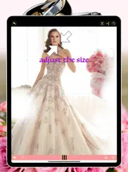 lovely wedding dress montage ipad images 2