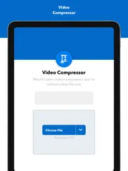 video compressor for mp4, mov iPad Captures Décran 1