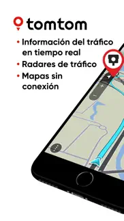 tomtom go navigation gps mapas iphone capturas de pantalla 1