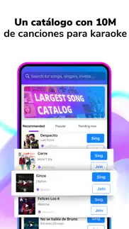 smule: canto y karaoke social iphone capturas de pantalla 3