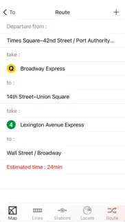 new york city subway iphone capturas de pantalla 3
