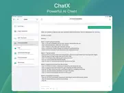 chatx - ai chat client ipad capturas de pantalla 1