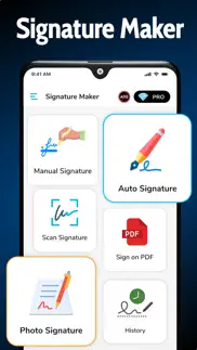signature maker sign documents iphone resimleri 4