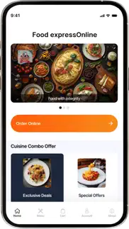 food express-online iPhone Captures Décran 1