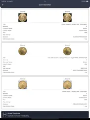 coin identifier coin scanner iPad Captures Décran 3