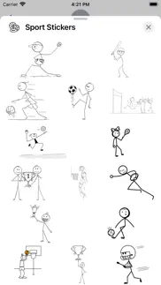 sport stickers app iphone capturas de pantalla 1
