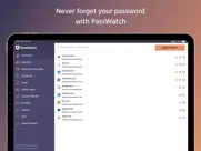 passwatch password manager ipad capturas de pantalla 1