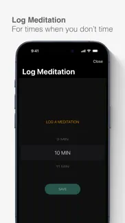 meditate - mindfulness app iphone bildschirmfoto 3