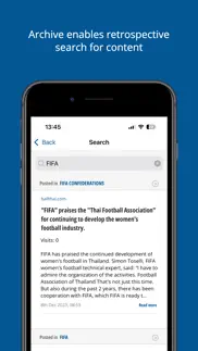 fifa news reports iPhone Captures Décran 3