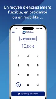 tap to pay banque populaire iPhone Captures Décran 3