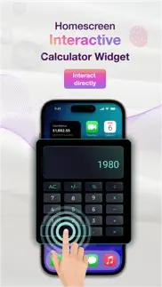 calculator widget pro 17 iphone capturas de pantalla 1