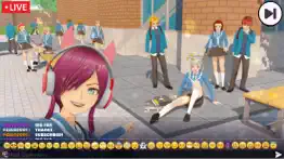 anime high school bad girl sim iphone images 1