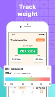 keto diet app - weight tracker iphone images 4