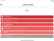 latvian verb blitz iPad Captures Décran 1
