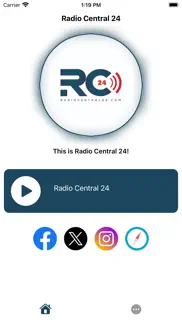 radio central 24 iPhone Captures Décran 3