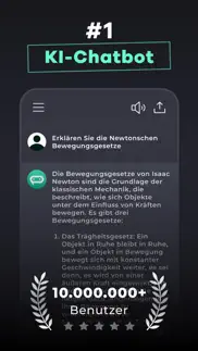 genie - ai chatbot deutsch iphone bildschirmfoto 1