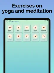yoga - my fitness coach iPad Captures Décran 2