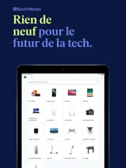 back market, achat & vente iPad Captures Décran 1