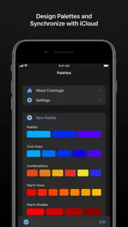 colorlogix - color design tool iphone capturas de pantalla 4