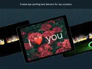 text animation banner ipad images 3