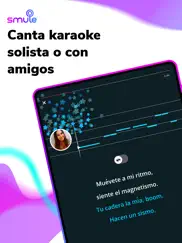 smule: canto y karaoke social ipad capturas de pantalla 1