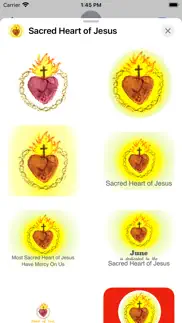 sacred heart of jesus stickers iphone images 2